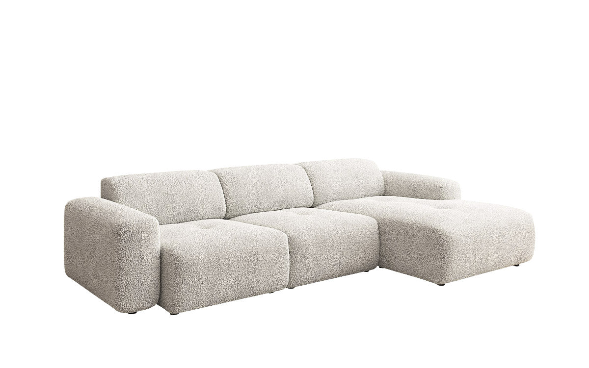 Luxuriöses L-Sofa Calm Bouclé – Modernes Designer-Ecksofa für Ihr Zuhause