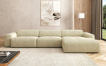 Lade das Bild in den Galerie-Viewer, Exklusives Bouclé L-Sofa Calm Maxi: Modernes Designer Ecksofa mit Komfort