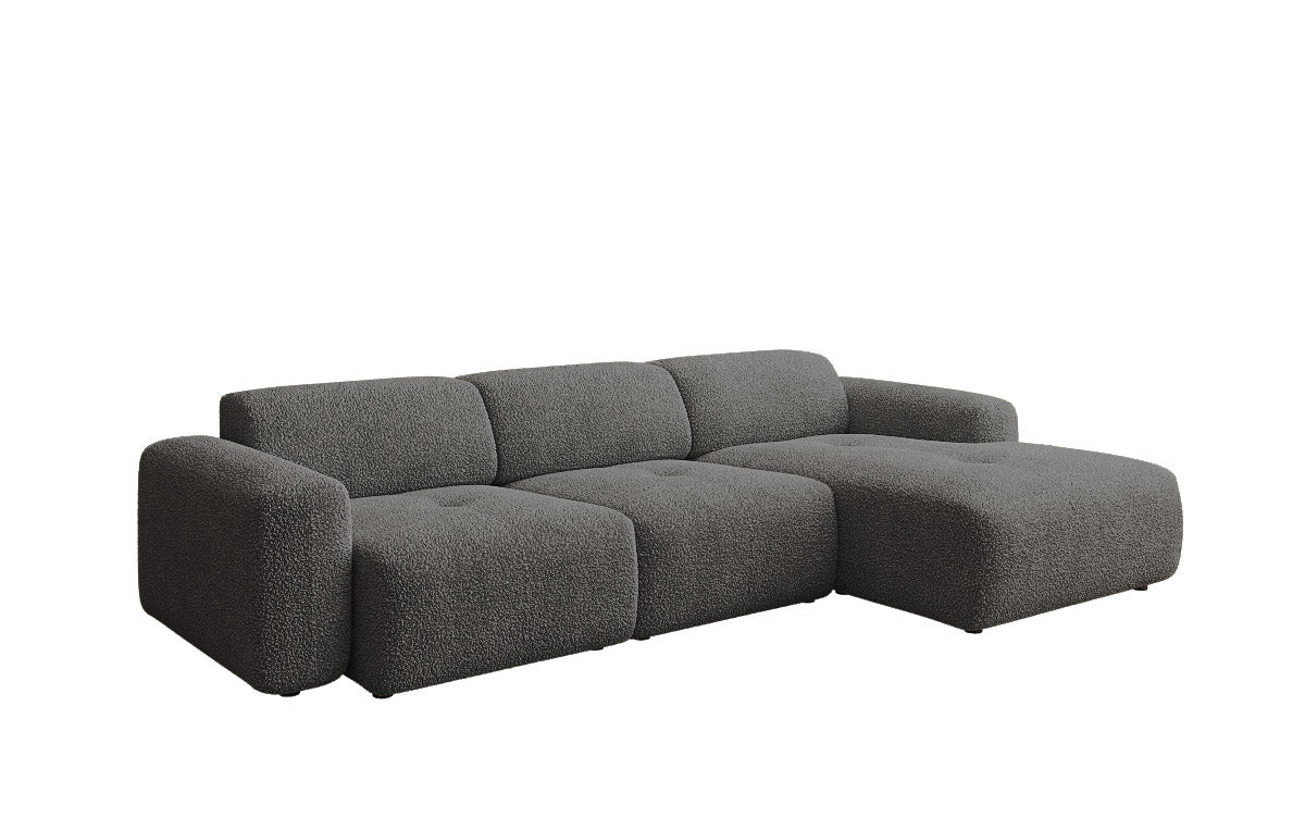 Luxuriöses L-Sofa Calm Bouclé – Modernes Designer-Ecksofa für Ihr Zuhause