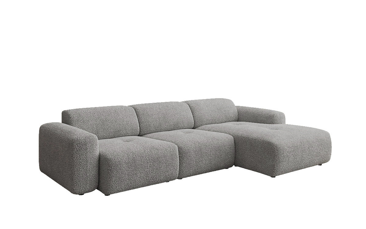 Luxuriöses L-Sofa Calm Bouclé – Modernes Designer-Ecksofa für Ihr Zuhause