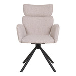 Lade das Bild in den Galerie-Viewer, Valerio Designer Stuhl 2er Set Stoff Drehfunktion - Ergonomischer Komfort, Modernes Design