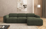 Lade das Bild in den Galerie-Viewer, Luxuriöses L-Sofa Calm Bouclé – Modernes Designer-Ecksofa für Ihr Zuhause