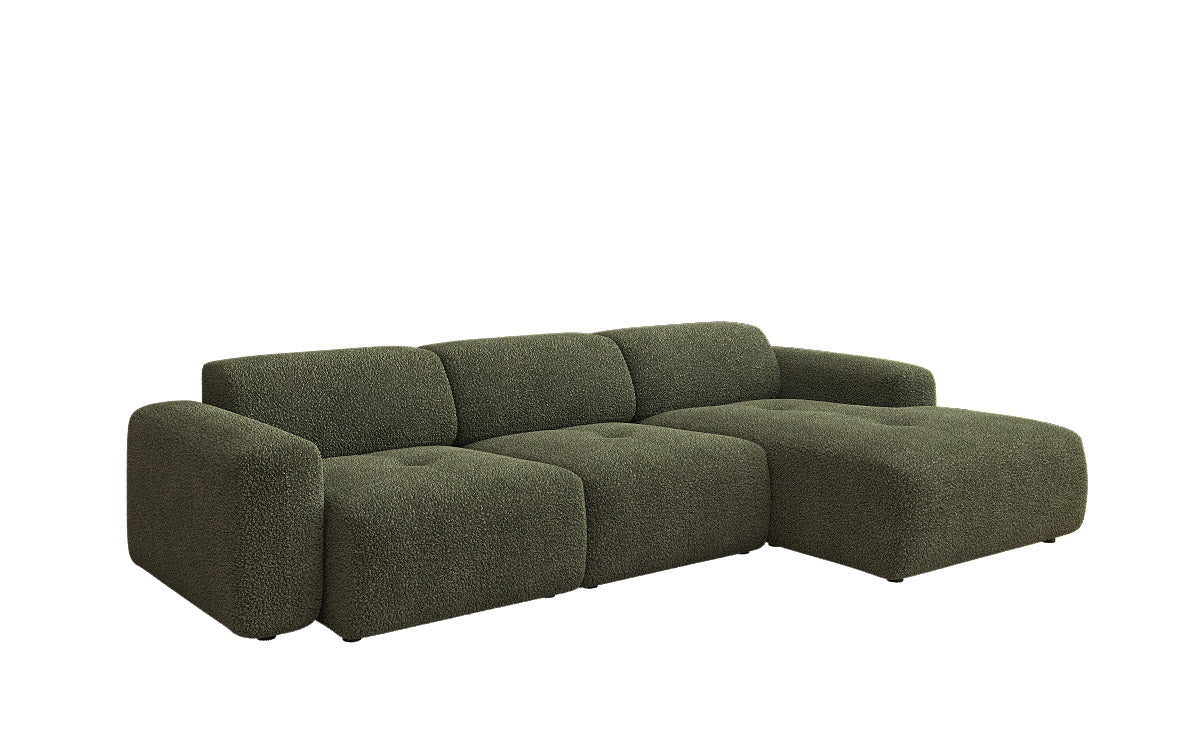 Luxuriöses L-Sofa Calm Bouclé – Modernes Designer-Ecksofa für Ihr Zuhause