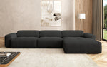 Lade das Bild in den Galerie-Viewer, Exklusives Bouclé L-Sofa Calm Maxi: Modernes Designer Ecksofa mit Komfort