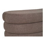 Lade das Bild in den Galerie-Viewer, Edle Philo Bouclé Sitzbank Braun: Stilvoll, Gemütlich, mit Praktischem Stauraum