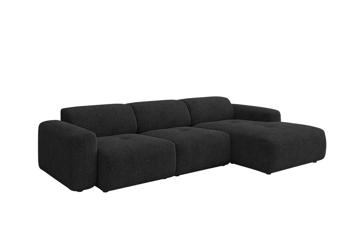 Luxuriöses L-Sofa Calm Bouclé – Modernes Designer-Ecksofa für Ihr Zuhause