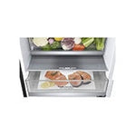 Lade das Bild in den Galerie-Viewer, LG GBB92MCBAP Kühl-Gefrierkombination: Mattschwarz, 384L, A-Klasse, Inverter Linear Compressor