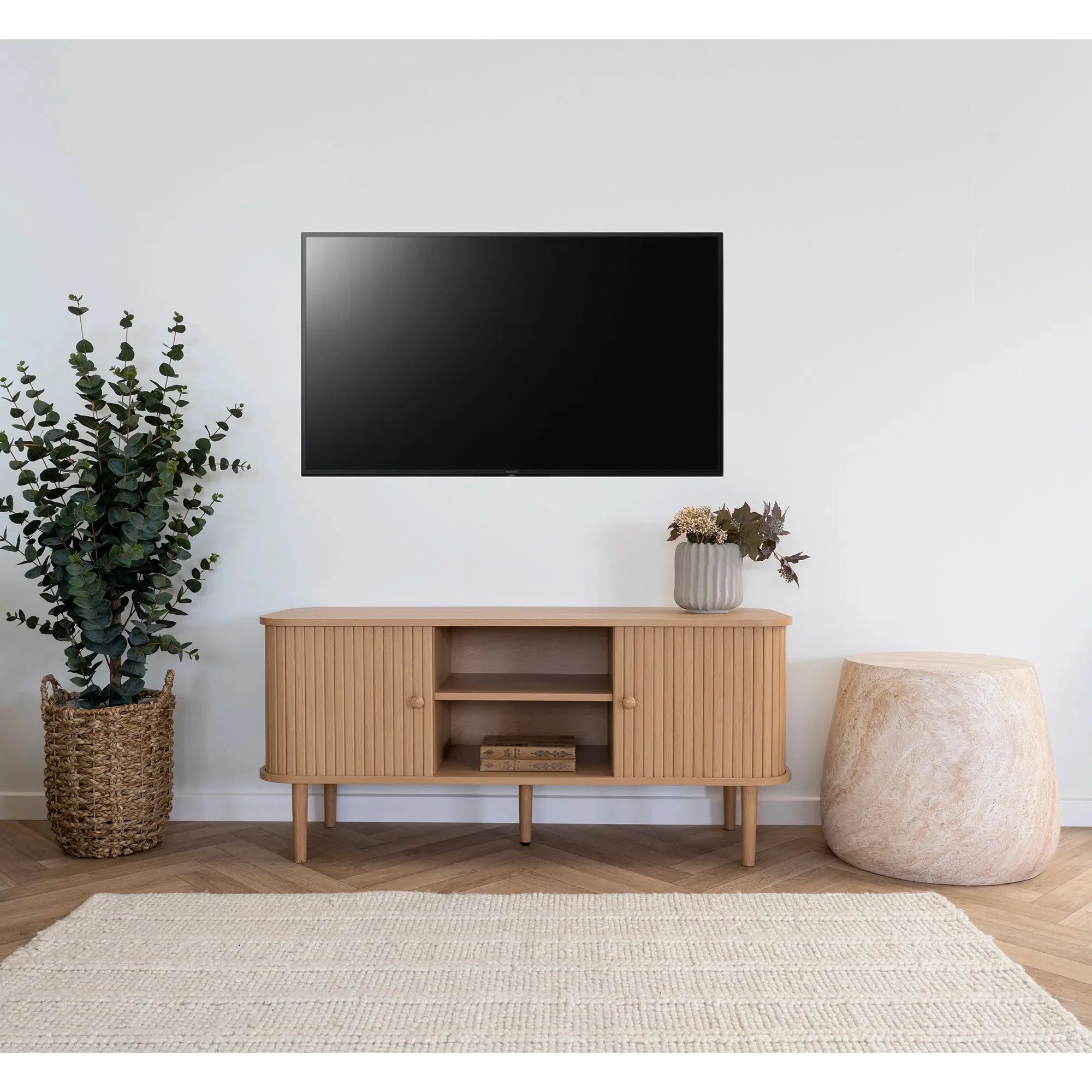 Designer Lowboard Kopenhagen Modernes TV-Möbel für stilvolles Wohnzimmer