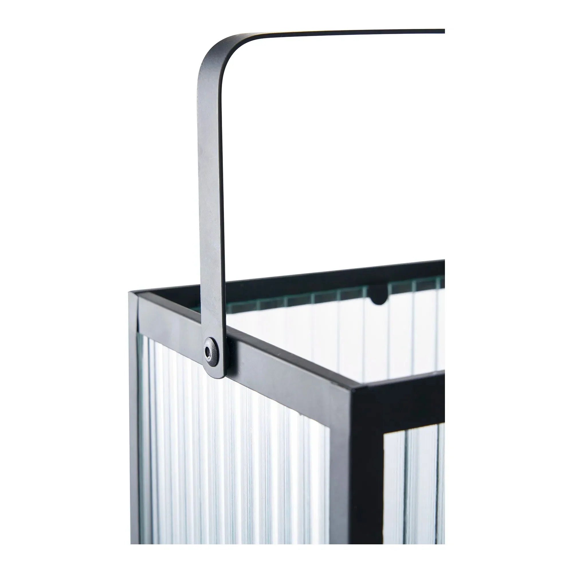 Elegante Valero Metall-Glas Laterne für Garten, Terrasse & Balkon Beleuchtung