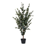 Lade das Bild in den Galerie-Viewer, Elegante Künstliche Eukalyptus-Pflanze 120cm – Realistische Pflegeleichte Dekoration für Zuhause