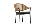 Lade das Bild in den Galerie-Viewer, Luxuriöses 4er Set Gartenstuhl Colien Rope Design für Outdoor-Oasen