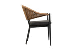 Lade das Bild in den Galerie-Viewer, Luxuriöses 4er Set Gartenstuhl Colien Rope Design für Outdoor-Oasen
