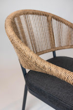 Lade das Bild in den Galerie-Viewer, Luxuriöses 4er Set Gartenstuhl Colien Rope Design für Outdoor-Oasen