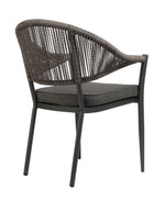 Lade das Bild in den Galerie-Viewer, Luxuriöses 4er Set Gartenstuhl Colien Rope Design für Outdoor-Oasen