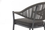 Lade das Bild in den Galerie-Viewer, Luxuriöses 4er Set Gartenstuhl Colien Rope Design für Outdoor-Oasen