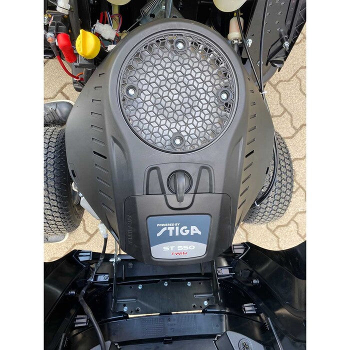 BLACK EDITION® PRO 218/98 Twin H Rasentraktor mit Hydrostat und Mulchkit