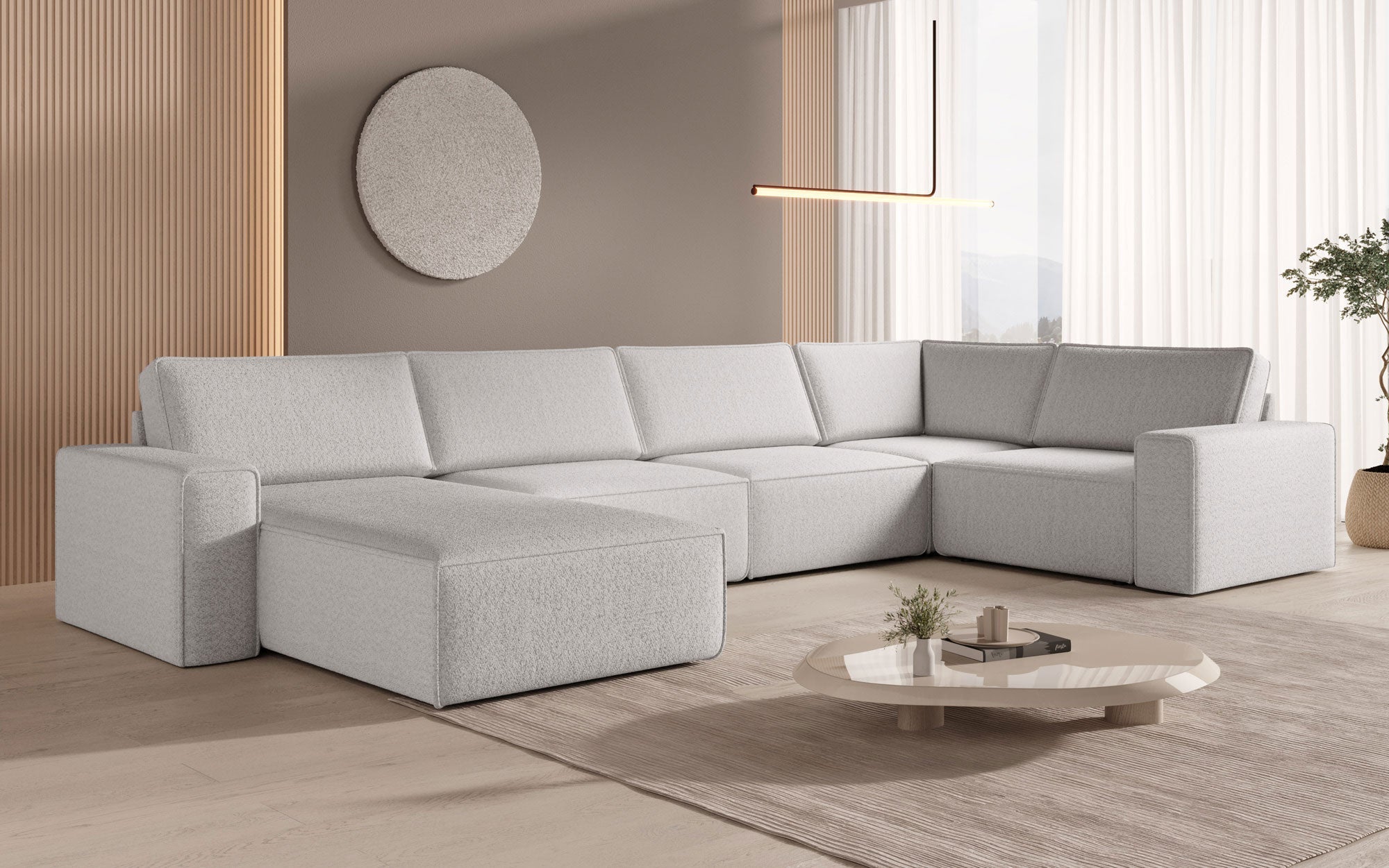 DOMO Modulares Ecksofa: Flexibel Konfigurierbare Wohnlandschaft für Ihr Zuhause