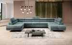 Lade das Bild in den Galerie-Viewer, Luxuriöses Cord-Schlafsofa Taormina: Vielseitige Klappfunktion, Stauraum, Komfort & Stil
