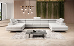 Lade das Bild in den Galerie-Viewer, Luxuriöses Designer Sofa Taormina mit Schlaffunktion, Klappfunktion & Stauraum in Bouclé