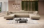 Lade das Bild in den Galerie-Viewer, Luxuriöses Designer Sofa Taormina mit Schlaffunktion, Klappfunktion & Stauraum in Bouclé