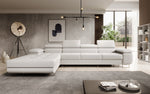 Lade das Bild in den Galerie-Viewer, Elegantes Calvera Maxi Bouclé Ecksofa mit Schlaf- und Stauraumfunktion