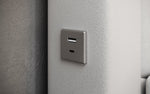 Lade das Bild in den Galerie-Viewer, Luxuriöses Samt-Boxspringbett Troja mit Stauraum, RGB-LED, USB-Anschluss, USBC, Fernbedienung