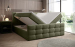 Lade das Bild in den Galerie-Viewer, Luxor Bouclé Boxspringbett: Elegantes Design, Gemütlicher Schlaf, Praktischer Stauraum