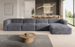 Lade das Bild in den Galerie-Viewer, Luxuriöses Comfy L Maxi Cord Ecksofa: Schlaffunktion, Stauraum, Stilvoller Komfort