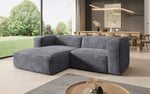 Lade das Bild in den Galerie-Viewer, Komfortables Ecksofa Comfy L Mini aus Cord: Modern, Gemütlich, Vielseitig