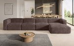 Lade das Bild in den Galerie-Viewer, Luxuriöses Comfy L Maxi Cord Ecksofa: Schlaffunktion, Stauraum, Stilvoller Komfort