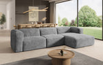 Lade das Bild in den Galerie-Viewer, Luxuriöses Designer Cord Ecksofa Comfy L – Modern, Gemütlich, Vielseitig Wohnzimmer