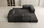 Lade das Bild in den Galerie-Viewer, Elegantes, Modernes 3-Sitzer Cordsofa Lazy: Komfort, Schlaffunktion & Praktischer Stauraum