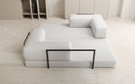 Lade das Bild in den Galerie-Viewer, Luxuriöses Designer Lazy 3-Sitzer Schlafsofa mit Stauraum in Bouclé