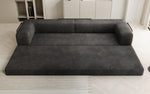 Lade das Bild in den Galerie-Viewer, Designer XXL Cord Sofa 3-Sitzer mit Schlaffunktion und Stauraum – Modern & Gemütlich