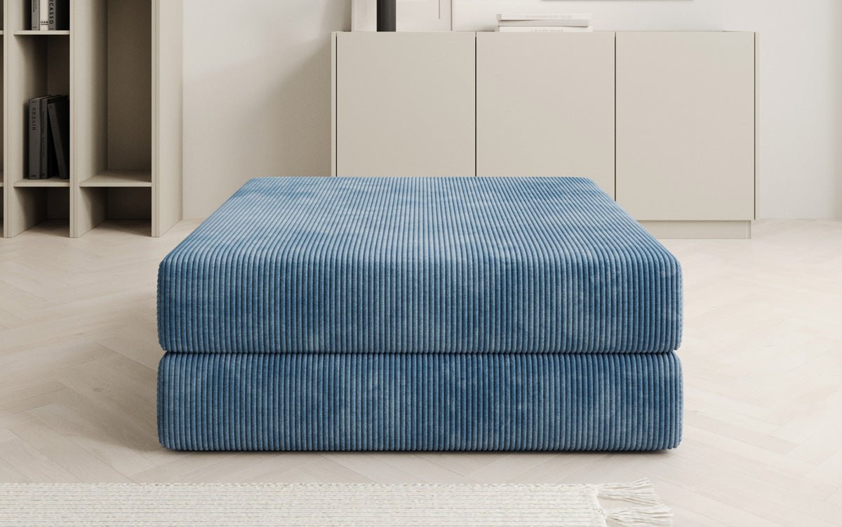 Lazy Cord Multifunktions-Sitzhocker mit Stauraum: Gemütlicher Fußhocker & Extra Sitzplatz