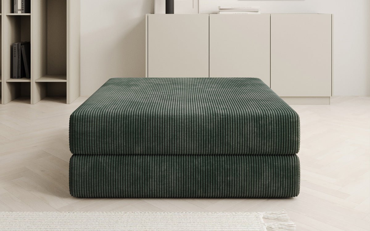 Gemütlicher Lazy Cord Beistellhocker: Stilvolle Fußstütze, Zusatzsitz & Modernes Design