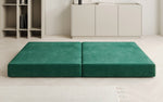 Lade das Bild in den Galerie-Viewer, Luxuriöser Samt Beistellhocker Lazy: Stilvoller Pouf für Komfort und Eleganz