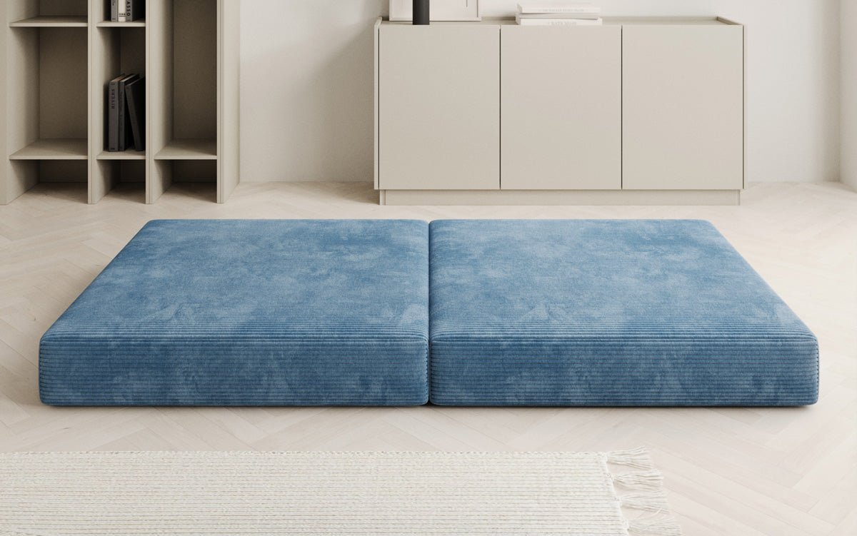 Lazy Cord Multifunktions-Sitzhocker mit Stauraum: Gemütlicher Fußhocker & Extra Sitzplatz