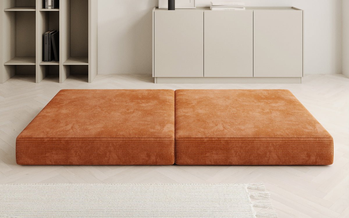 Lazy Cord Multifunktions-Sitzhocker mit Stauraum: Gemütlicher Fußhocker & Extra Sitzplatz