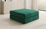 Lade das Bild in den Galerie-Viewer, Luxuriöser Samt Beistellhocker Lazy: Stilvoller Pouf für Komfort und Eleganz