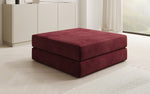 Lade das Bild in den Galerie-Viewer, Luxuriöser Samt Beistellhocker Lazy: Stilvoller Pouf für Komfort und Eleganz