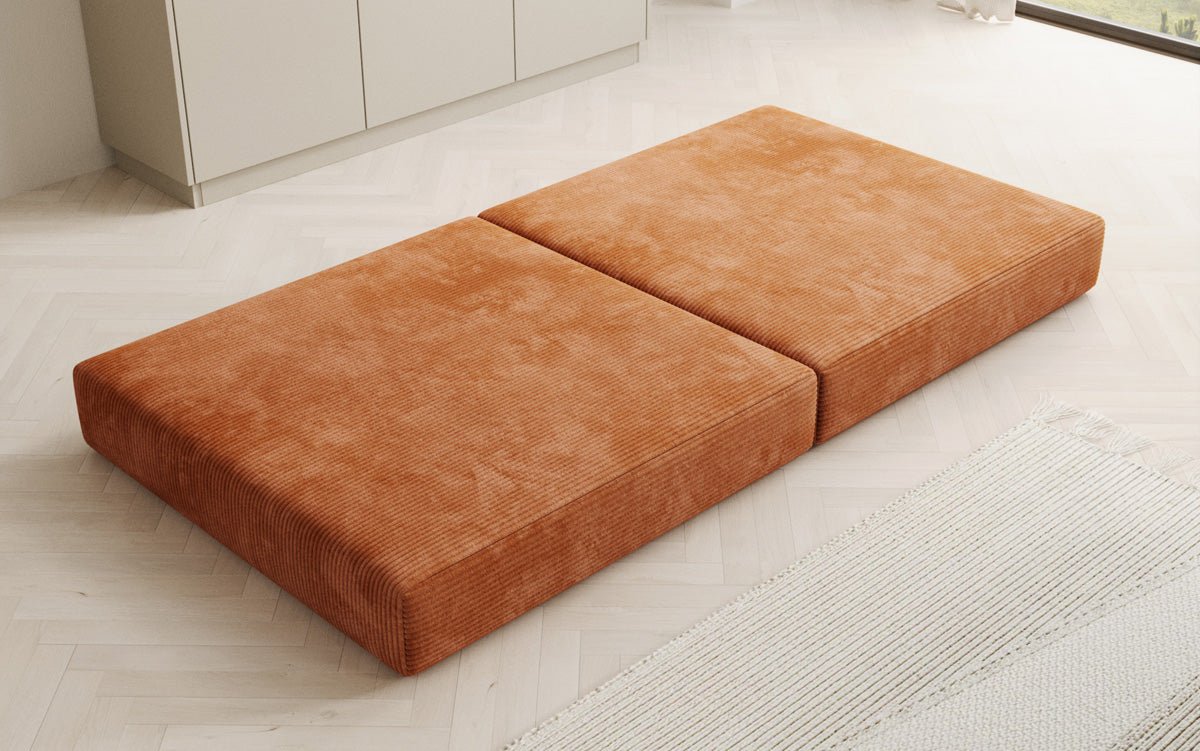 Gemütlicher Lazy Cord Beistellhocker: Stilvolle Fußstütze, Zusatzsitz & Modernes Design