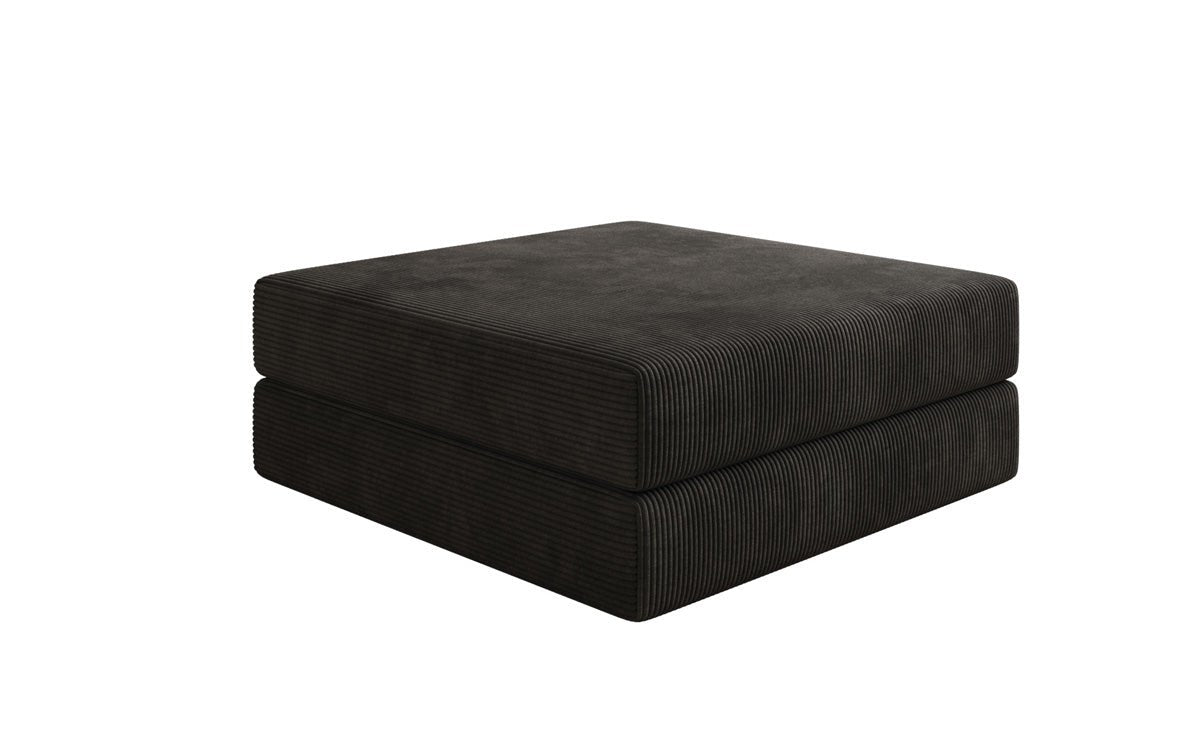 Gemütlicher Lazy Cord Beistellhocker: Stilvolle Fußstütze, Zusatzsitz & Modernes Design