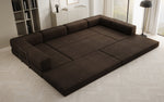 Lade das Bild in den Galerie-Viewer, Luxuriöses Designer U-Sofa Lazy Bouclé: Modern, Gemütlich, Vielseitig, mit Schlaffunktion