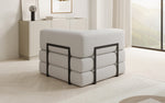 Lade das Bild in den Galerie-Viewer, Luxuriöser Lazy Bouclé Designer Sofa-Sessel mit Schlaffunktion und Stauraum