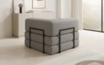 Lade das Bild in den Galerie-Viewer, Luxuriöser Lazy Bouclé Designer Sofa-Sessel mit Schlaffunktion und Stauraum