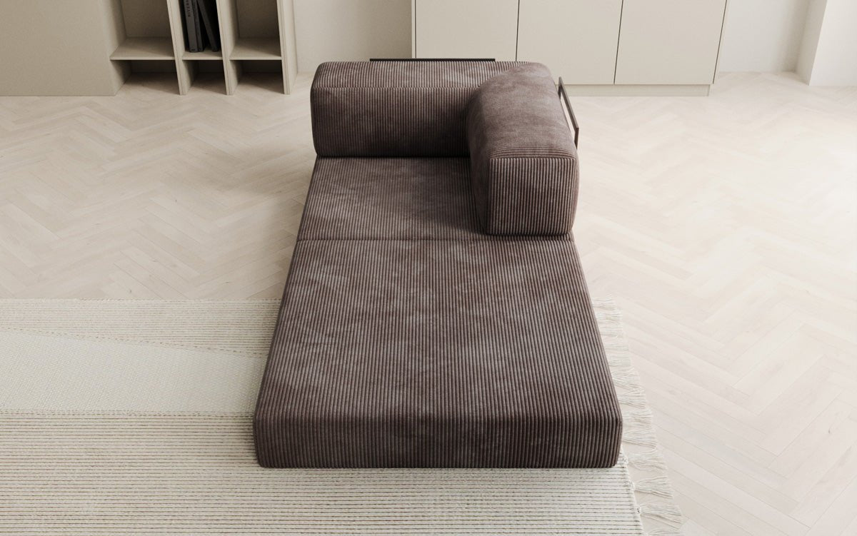 Luxuriöser Cord Designer Sessel: Bequemer Relax-Sofa-Sessel für Modernes Wohnzimmer