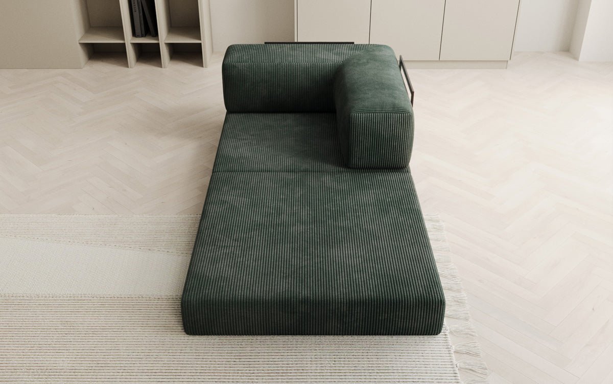 Luxuriöser Cord Designer Sessel: Bequemer Relax-Sofa-Sessel für Modernes Wohnzimmer