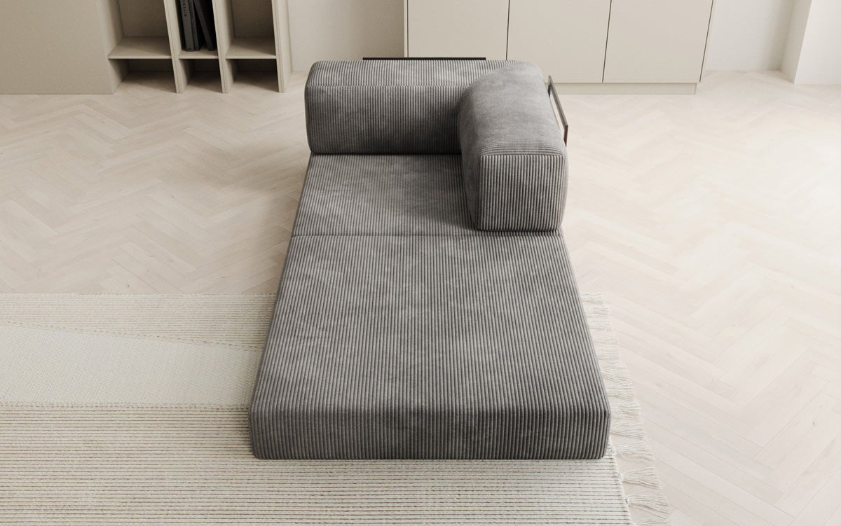 Luxuriöser Cord Designer Sessel: Bequemer Relax-Sofa-Sessel für Modernes Wohnzimmer