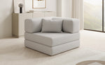 Lade das Bild in den Galerie-Viewer, Gemütlicher Designer Bouclé Sofa-Sessel: Stilvoller Komfort für Ihr Zuhause